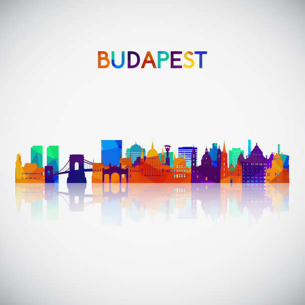 匈牙利旅游景点海报