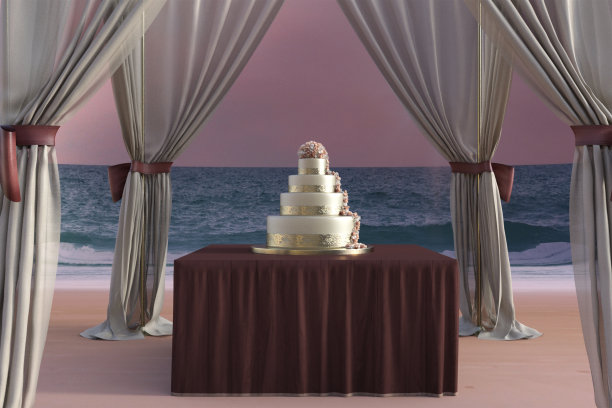 海洋场景蛋糕