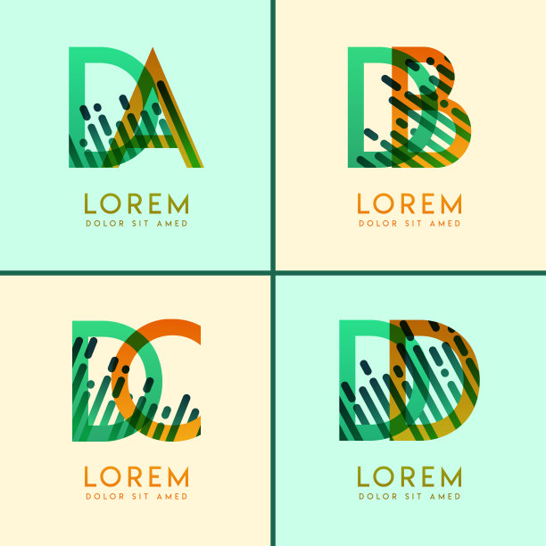 字母dc设计logo