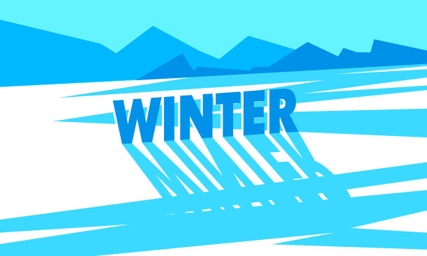 冬季旅行海报