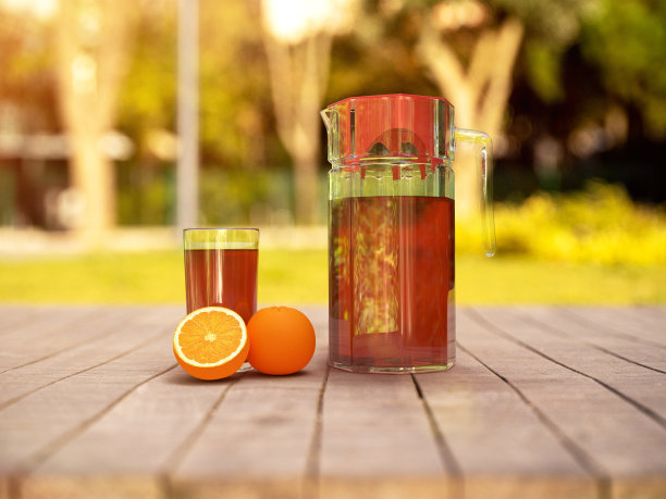 百香果橙子汁