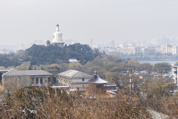 冰雪北海公园风光