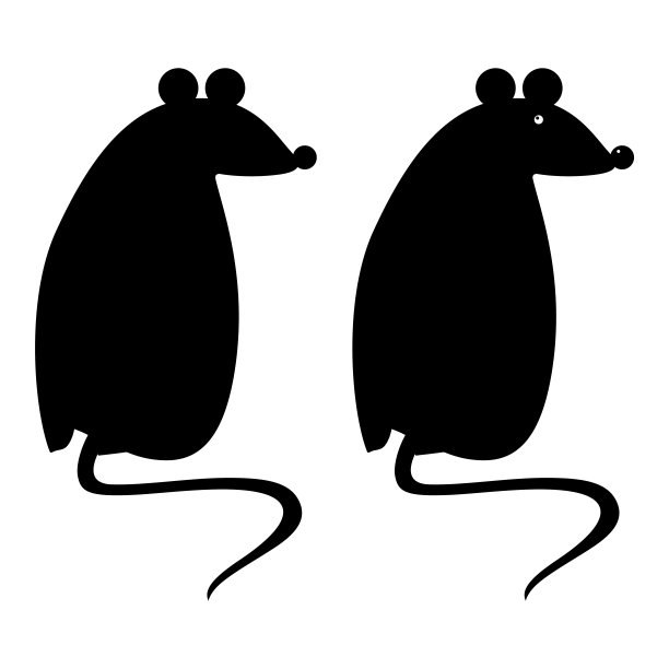 卡通老鼠logo