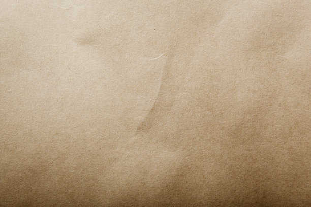 咖啡色折痕纸张纹理