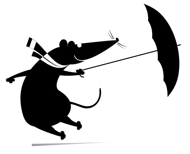 老鼠卡通logo