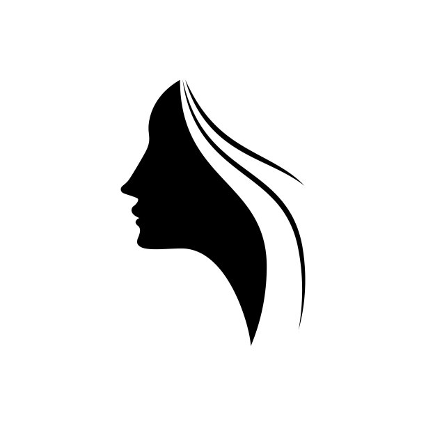 抽象女性logo