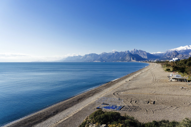 的海的颜色背景