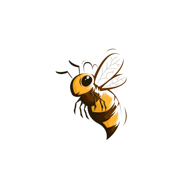 蜂巢蜂蜜食品logo