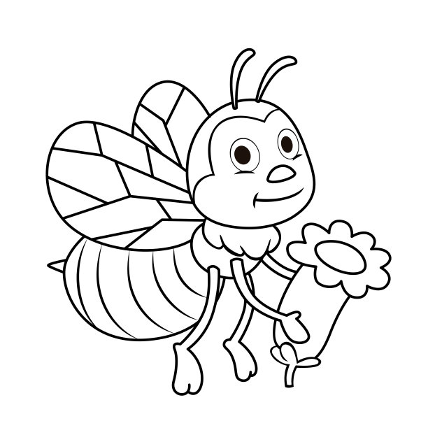 卡通昆虫logo