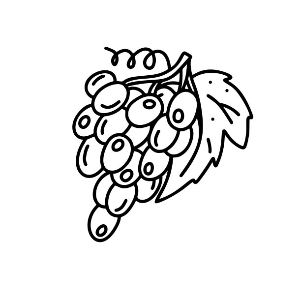 有机葡萄logo