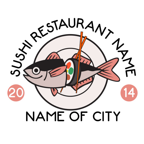 寿司店logo