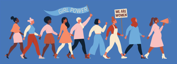 妇女节横版海报