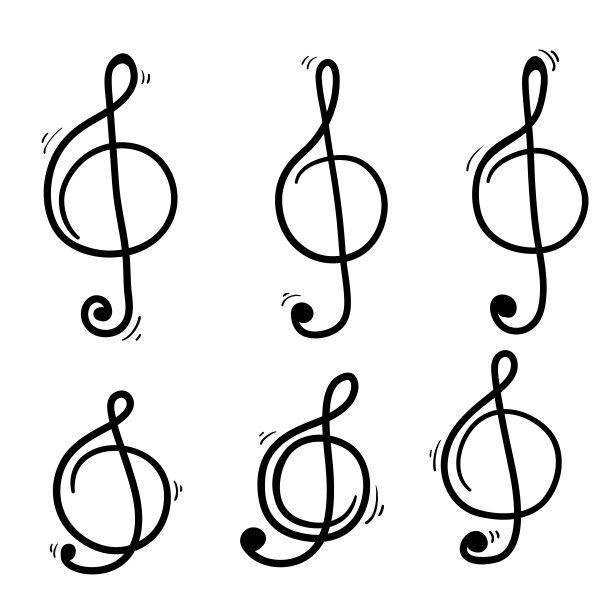 音乐符号矢量