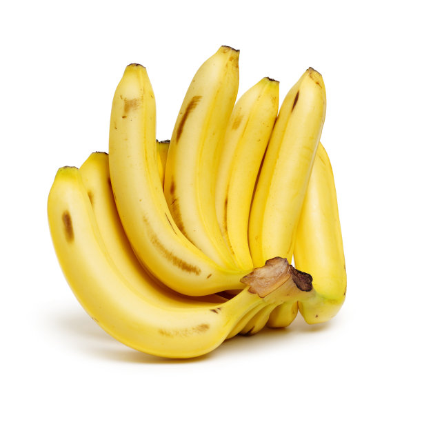 白色背景香蕉