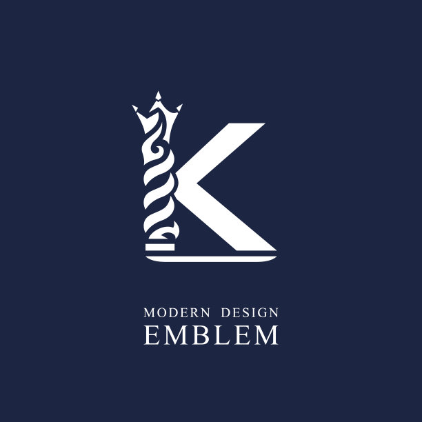logo字母k图形设计