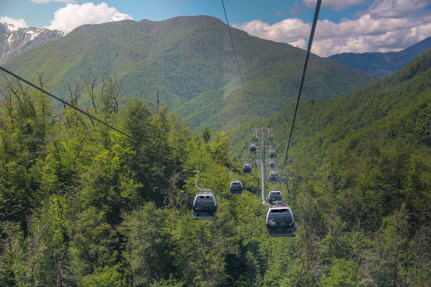 旅游景点自然景观山丘