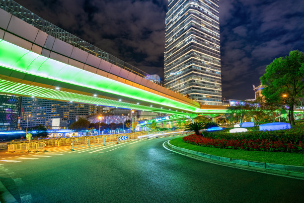 中国城市公路和高架桥