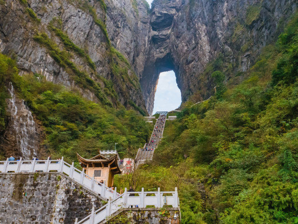 天门山风光