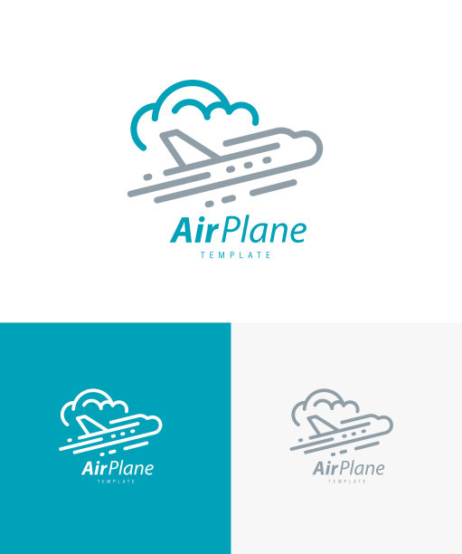 航空飞机标志logo