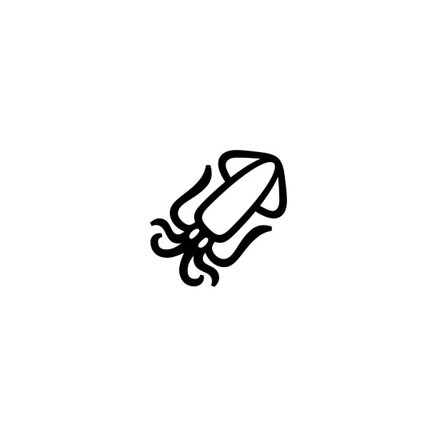 小鱿鱼logo