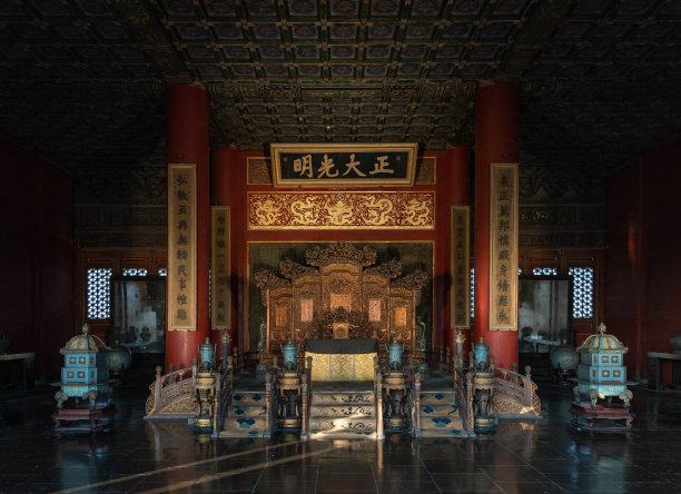 北京故宫皇帝宝座