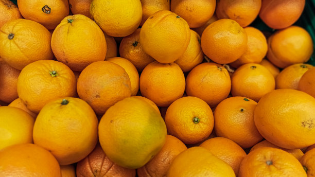 新鲜桔子橘子柠檬