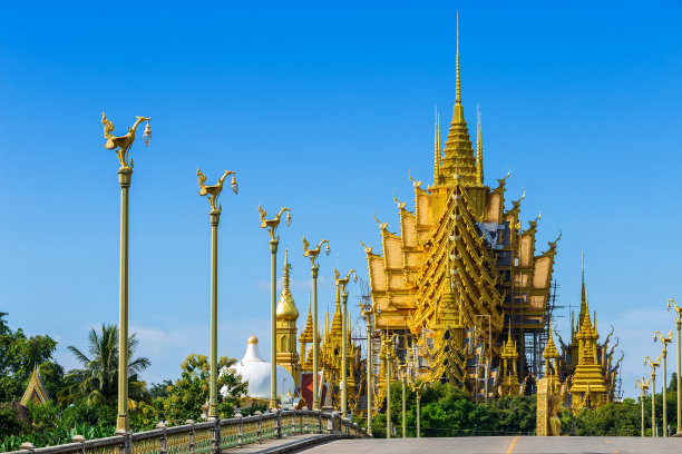 秋天的寺院