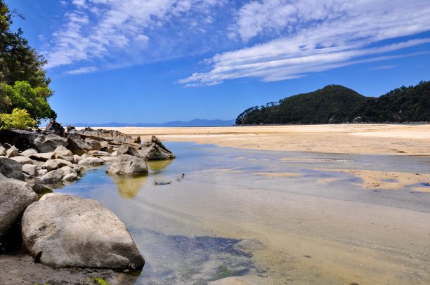 新西兰海滨风景