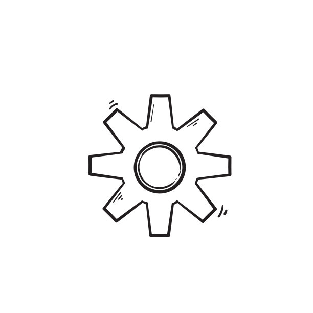 齿轮logo标志