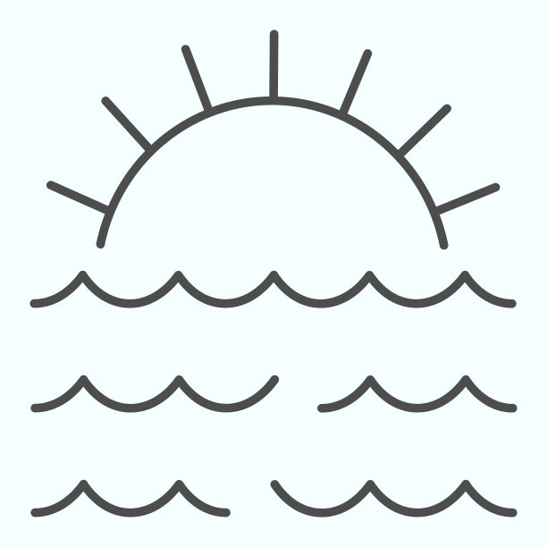 落日logo