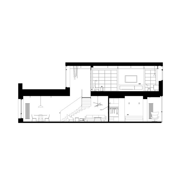 现代住宅建筑设计模型