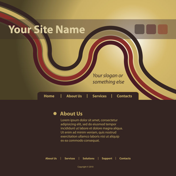 网站版式设计