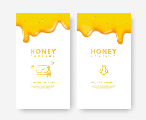  蜂蜜标贴包装