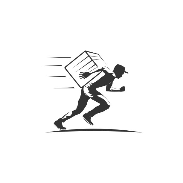 奔跑logo设计
