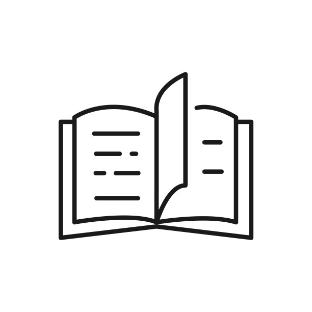书籍标志logo