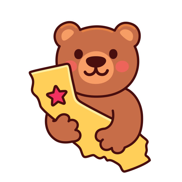 手机壁纸 快乐小熊