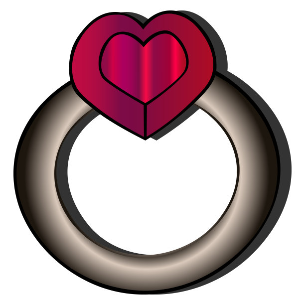 婚庆标志礼盒logo