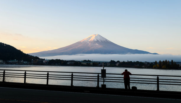 壮丽的富士山