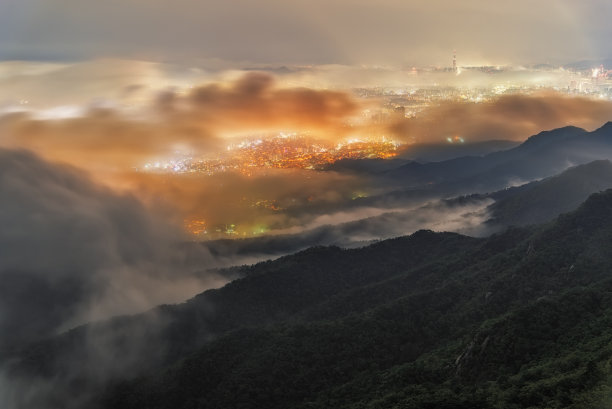 商场夜景