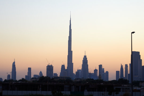 迪拜标志性建筑高楼大厦