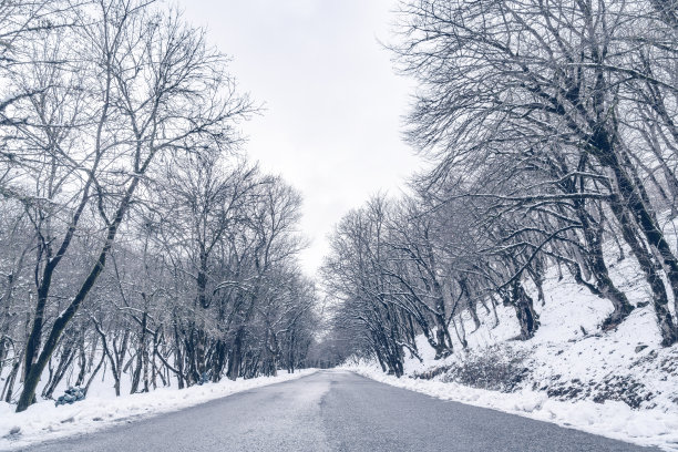 雪天路滑