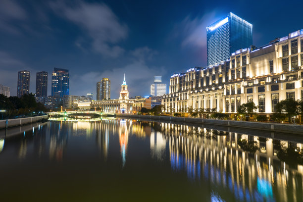 中国风酒店背景