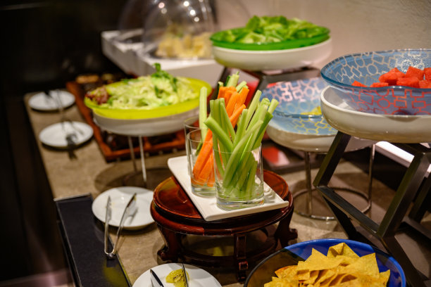 自助餐的食物