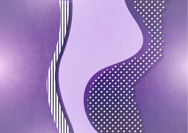 紫色几何促销背景banner
