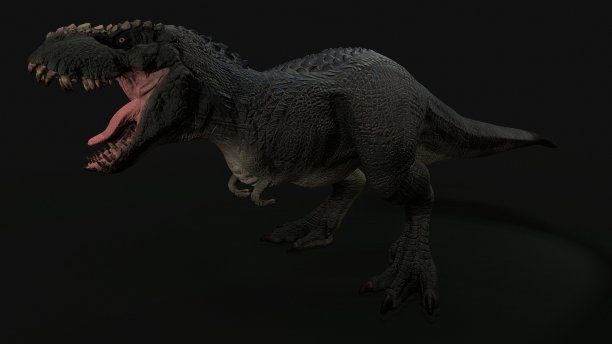 3dmax模型恐龙