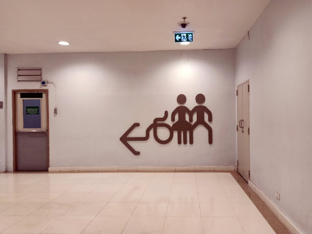 洗手间卫生间厕所标识牌
