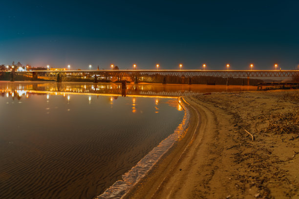 古长安夜景