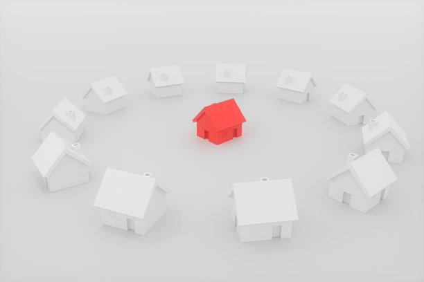 住宅小区模型
