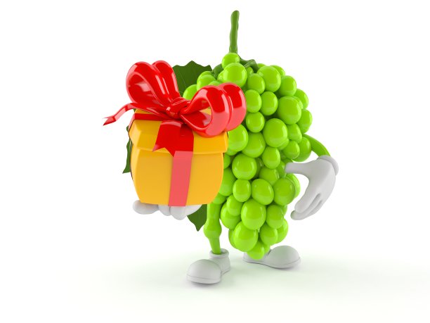绿色水果礼盒