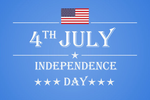 7月4日独立日背景